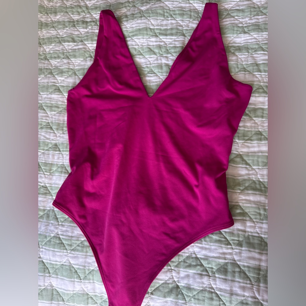 Pink bodysuit